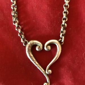 Brighton heart necklace